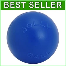 Durable Plastic Push-N-Play Ball for Dogs: Extra-Large 14 inches - Outdoor Fun