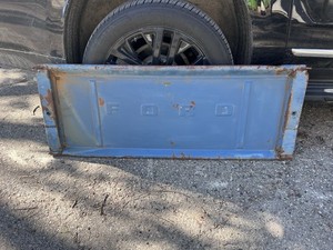 Vtg Ford Tailgate Embossed OEM wall art vintage 1950s F100 Stepside 1960s Truck