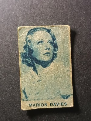 Prewar The Best Lurati Chocolate Figure 1930s # Marion Davies BLUE