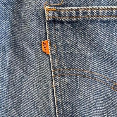 Vintage 1986 Levi's 517 Orange Tag Bootcut Jeans — Made in USA | eBay