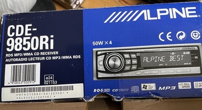Alpine CDE-9850Ri Neu, NOS, kein Pioneer, Clarion.
