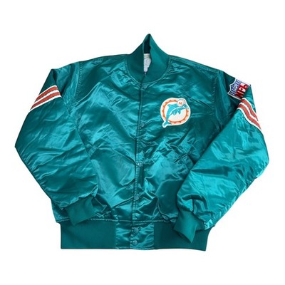 Starter Pro Line Bomberjacke NFL Dolphins Grün Herren Large