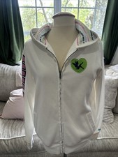 Tinkerbell, M white "TINK" sweatshirt with a hood, Walt Disney, with pockets.