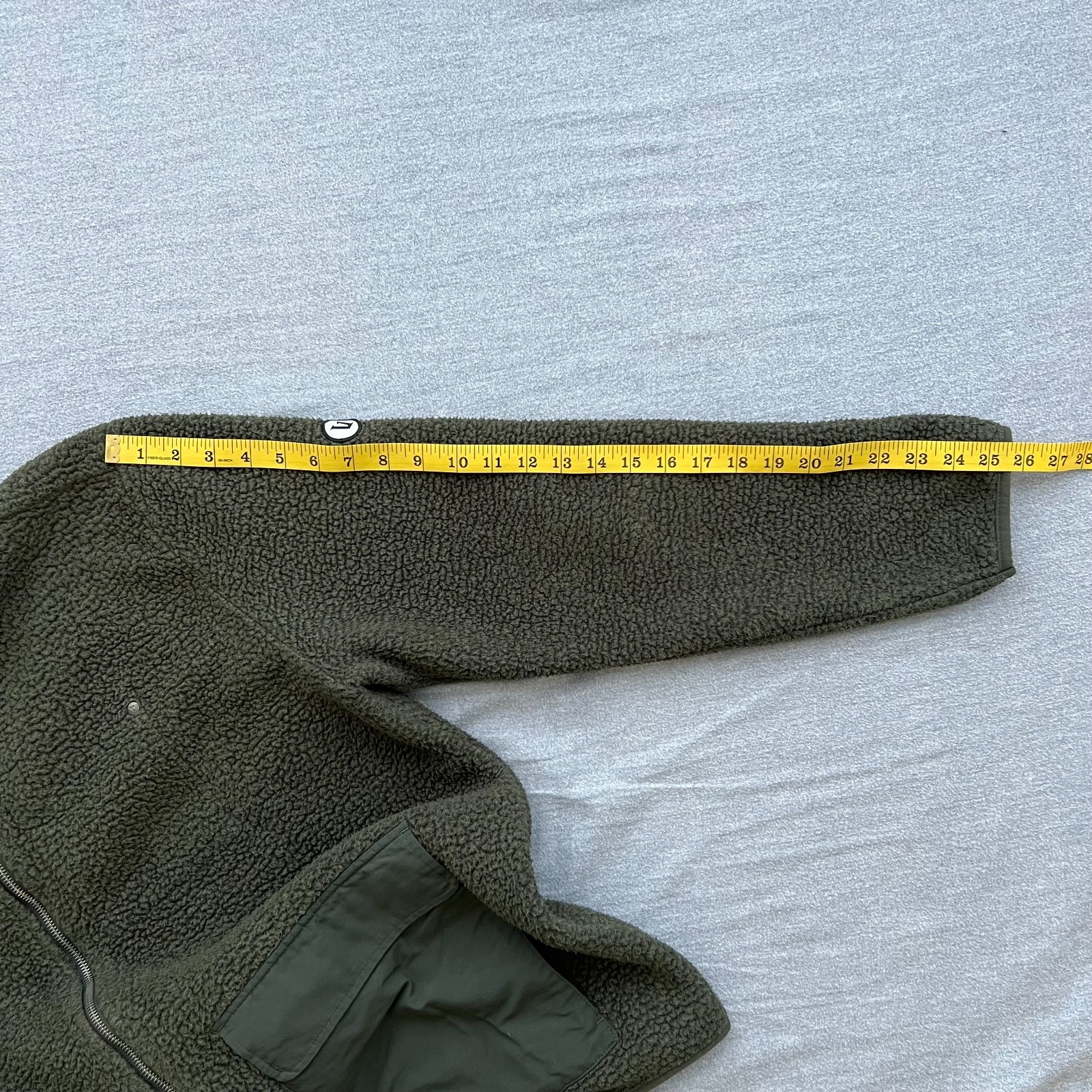 Vuori Idyllwild Fleece Sherpa Jacket Full Zip Men's XXL Green Chore Coat V543