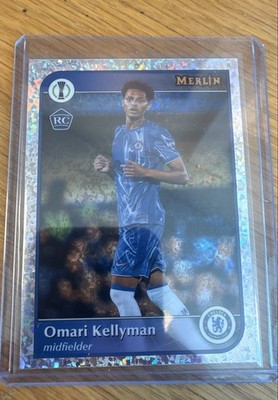 2024-25 Topps Merlin Uefa Club Competitions - Omari Kellyman #71 Mini-Diamond...