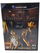 Resident Evil Zero GameCube 2002 Black Label Case & Discs Only No Manual