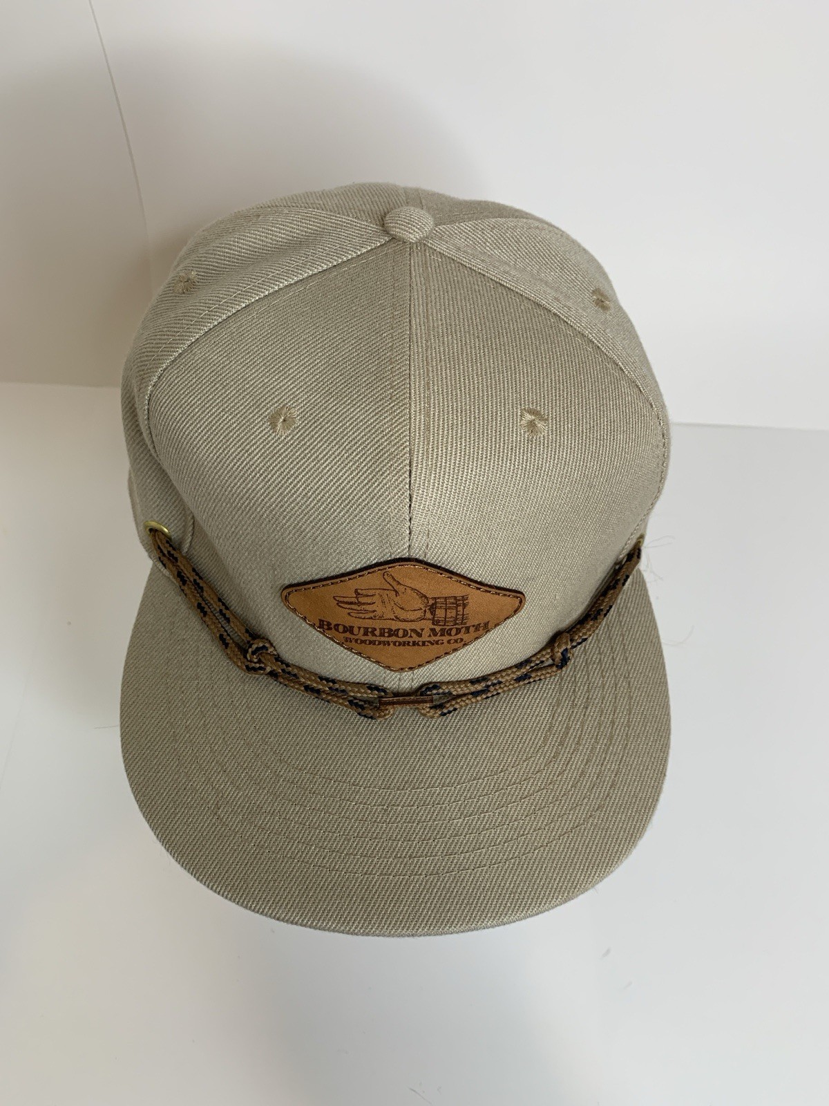 Findlay SnapBack Wool Hat Leather Patch Bourbon M… - image 2