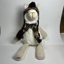 Scentsy Buddy - Ande The Alpaca - With Hat and Scarf - Comes W New Scent Pak
