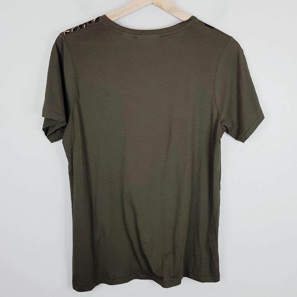 Camiseta de salón SASS & BIDE para mujer talla XS u 8 Slave to Love Leopard PVP $220 Foto 4 de 4