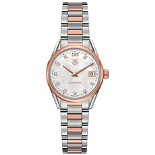 Tag Heuer Carrera Women's Mother of Pearl Dial Quartz Watch WAR1352.BD0779