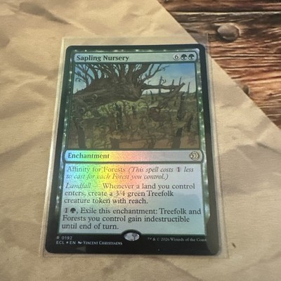 SAPLING NURSERY  ~ NM ~ MTG - 0192 ECL Lorwyn FOIL