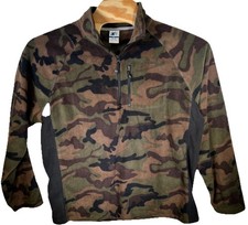 Starter 1/4 Zip Pullover Fleece Hunting Camo Jacket Men  s XL Classic Camouflage