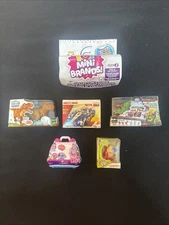 Zuru 5 MINI BRANDS Toys Rare Meccano DinO Wars Robo Alive Stimpy Pets Alive READ