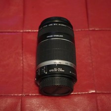 Canon EF-S 55-250mm f 1:4-5.6 IS Zoom Lens Macro 1.1m/3.6ft Image Stabilizer