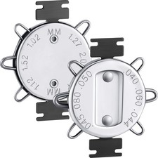 2 Pieces Spark Plug Gap Gauge Tool Spark Plug Gauge Measuring Tool Metric Sta... 2 Pieces Spark Plug Gap Gauge Tool Spark Plug Gauge Measuring Tool Metric Sta...