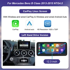 Wireless Carplay Linux Touch Screen for Mercedes Benz A B Class GLA 2013-2015