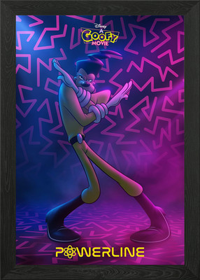 A Goofy Movie Powerline Gerahmtes Wandbild Poster Leinwanddruck Bild