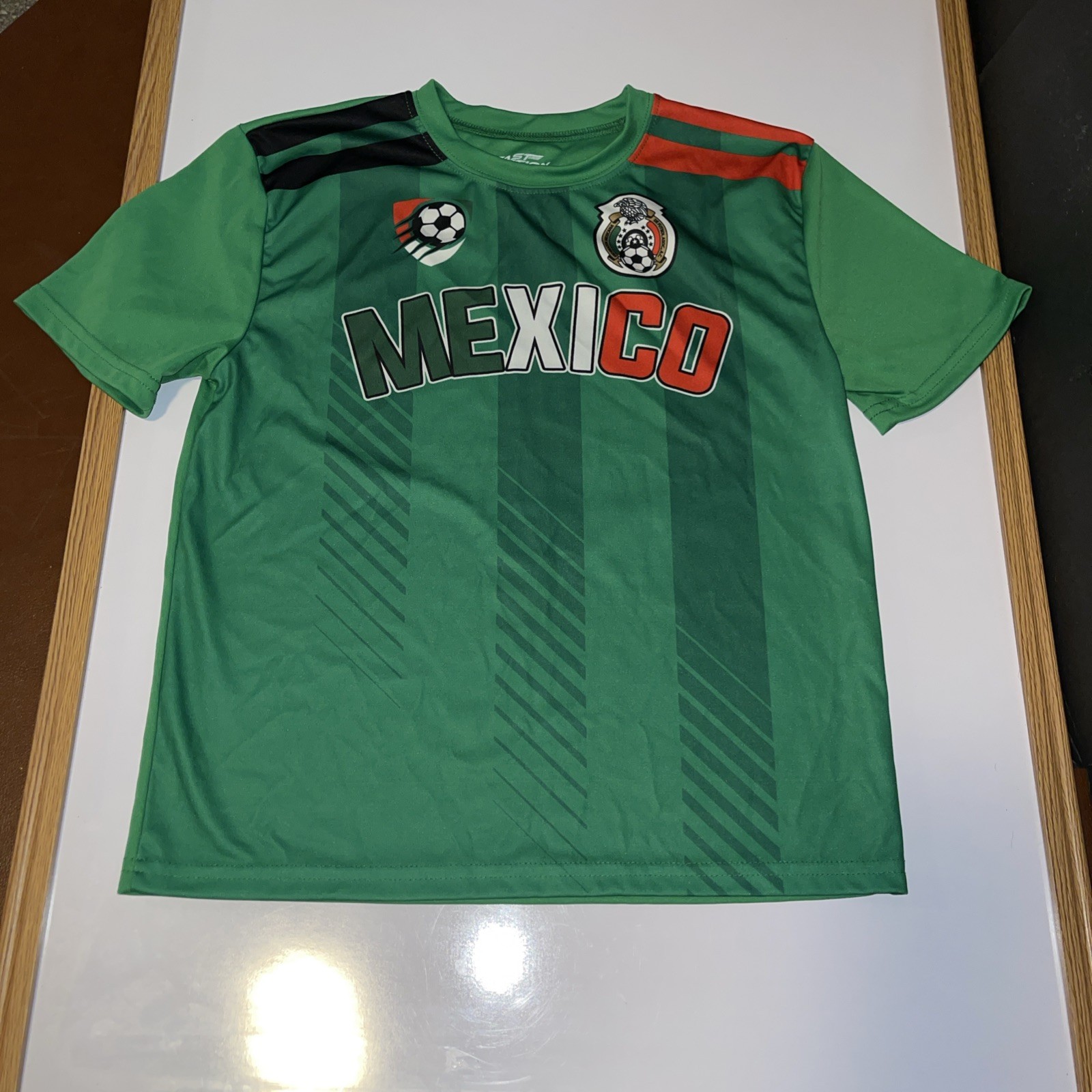 Fast Action Mexico FC Soccer Jersey L Futbol Football Jersey
