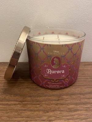Bath & Body Works Disney Aurora 3 Docht Kerze - Neuerscheinung aus USA   