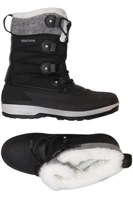 quechua Stiefel Damen Boots Damenstiefel Winterschuhe Gr. EU 39 Schwarz #lf9xyhj