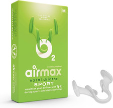 Airmax Sport Nasal Dilator - Breathing Aids for Working Out - Medium - Vacation