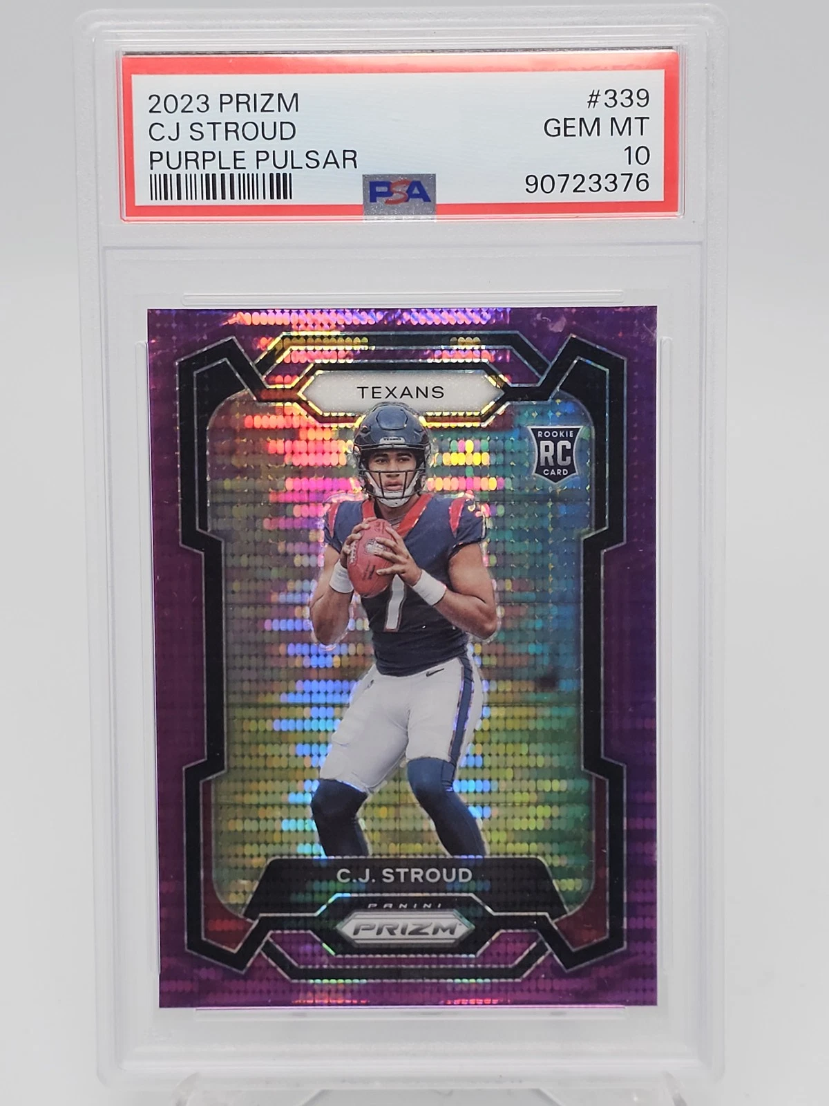 CJ Stroud Prizm RC PSA 10