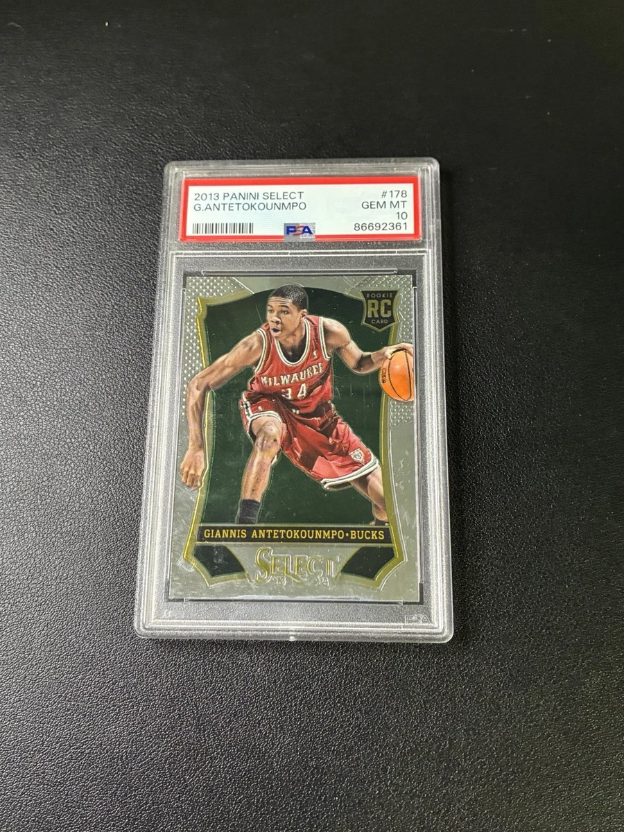 Giannis Antetokounmpo Professional Sports 10 Graded Basketball