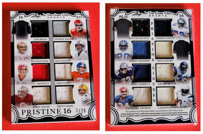 Patrick Mahomes JERSEY CARD #7/25 Tom Brady Walter Payton MONTANA MARINO Elway