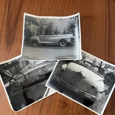 3 Vintage 1946 1947 1948 Dodge Convertible Black And White 8 X 10 Photographs 3 Vintage 1946 1947 1948 Dodge Convertible Black And White 8 X 10 Photographs