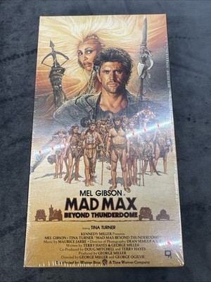 Warner Bros. Mad Max Beyond Thunderdome VHS NTSC Action Gibson Turner 1985
