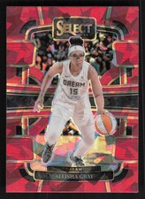 2024 Panini Select WNBA #51 Allisha Gray Red Ice Prizms