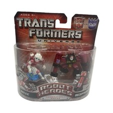 Transformers Universe Robot Heros Generation 1 Series Arcee VS Decepticon Rumble