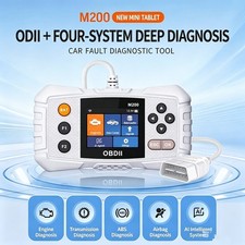 NEW M200 OBDII Car Diagnostic Scanner 4 Syste...