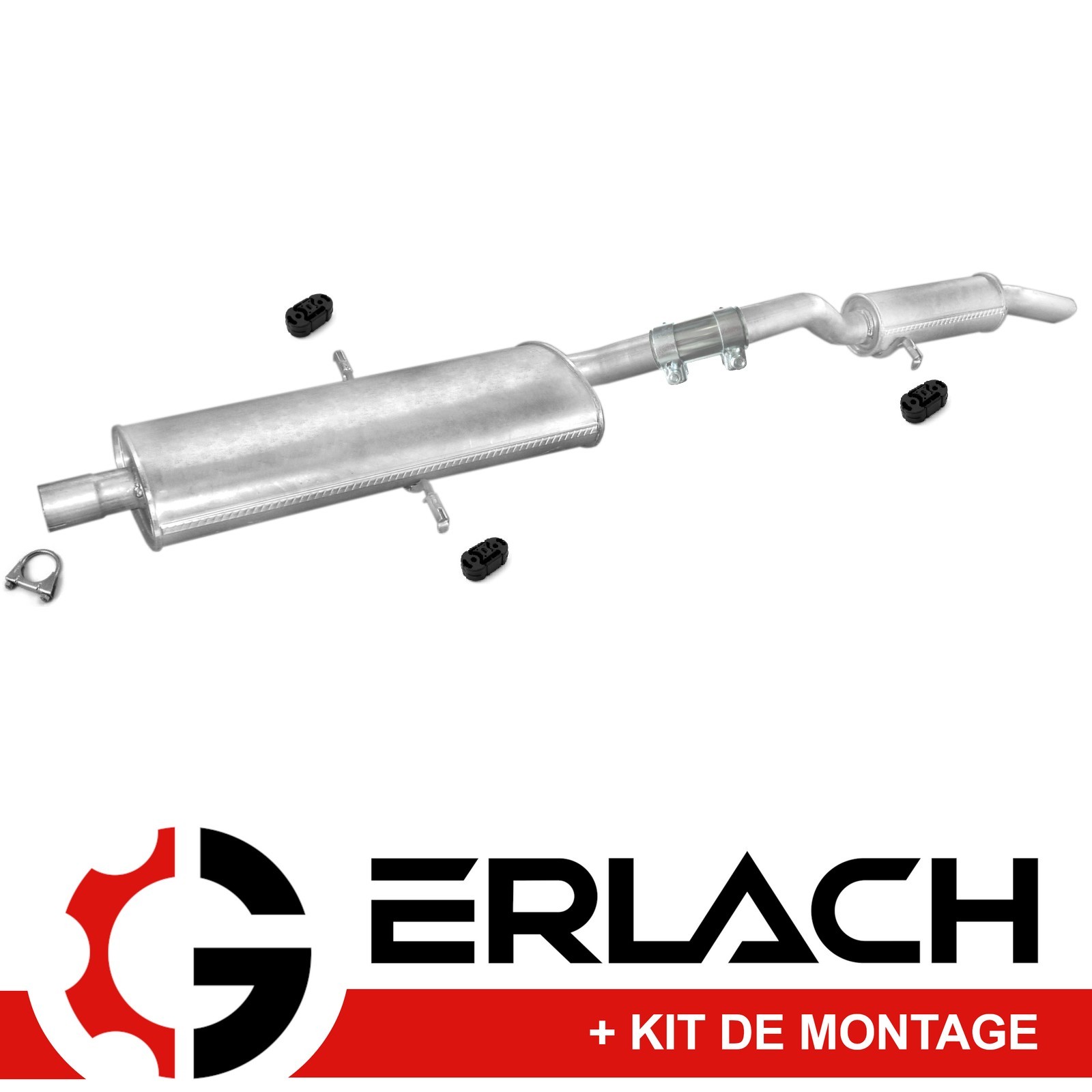 Silencieux arriere Chrysler Voyager 2.5 TD stopper fuite echappement pot arriere 080