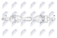 Nty Antriebswelle NPW-NS-222 Passend FüR Nissan