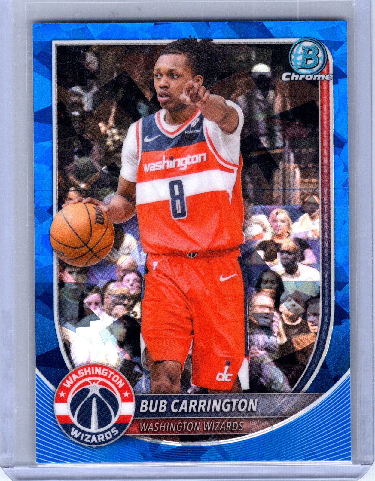 2025-26 Bowman Sapphire Edition - Bub Carrington #BCV-176