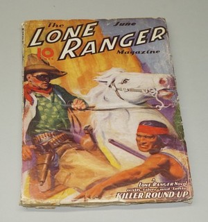 JUNE 1937 VOL. 1 NO. 3 THE LONE RANGER MAGAZINE PUBLICATION PULP