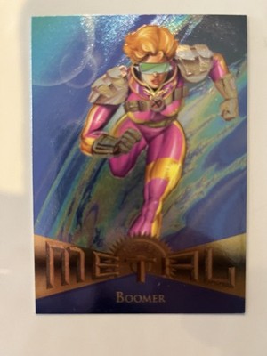 1995 Metal Marvel Boomer #87 WNS