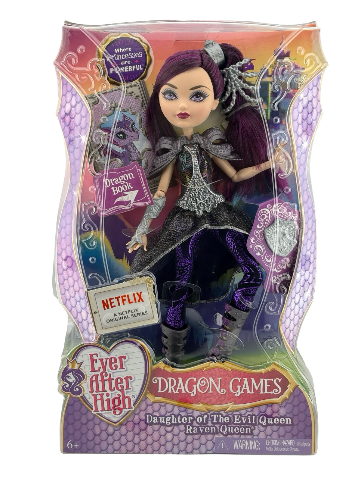 Ever After High Dragon Games Daughter of the Evil Queen Raven Queen NIB NRFB HTF