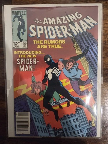 Amazing Spider-Man #252 (1984) – 1st Black Suit App – Newsstand – VF/NM – Marvel