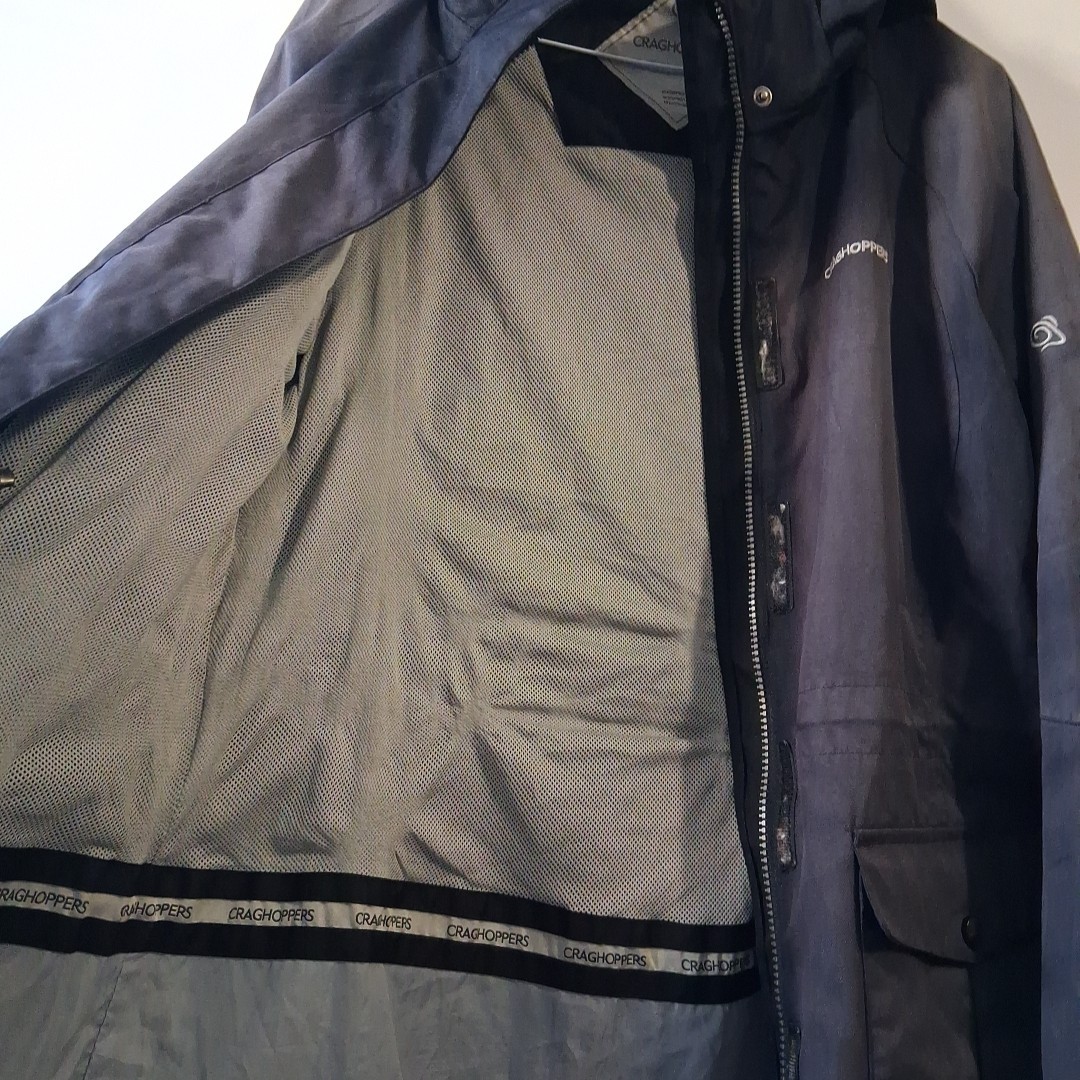 Women's Craighoppers Aquadry Hooded Raincoat Size 10 Eur 36 (2 Rips )See Pics image 9