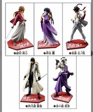 Rurouni Kenshin Figures Bandi 2007 Full Set X 5