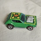 Hot Wheels Redline Gremlin Grinder Green 1974 Flying Colors Amc Gremlin Original