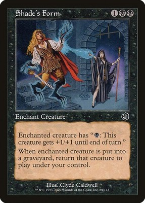 Shade's Form NonFoil Torment 81 NM MTG