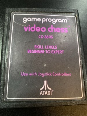 Video Chess ATARI 2600 Video Game Program Cartridge Only 1978 Vg3