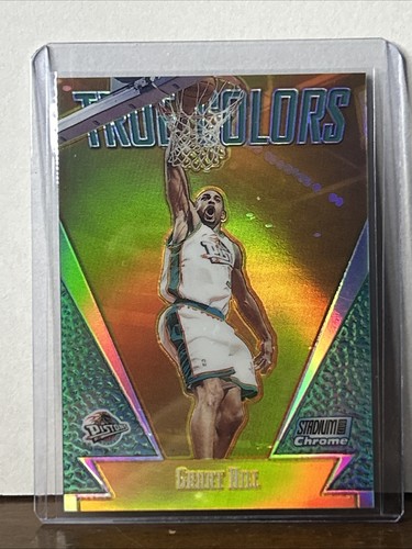 Grant Hill [Refractor] #TC7 1999 Stadium Club Chrome True Colors card