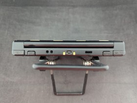 B3286 Nintendo new 3DS console Black Plate 029 Japan w/game adapter fx