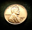 1947-D  Lincoln Wheat 1¢ Cent Penny  VINTAGE  Good Condition   FREE SHIPPING