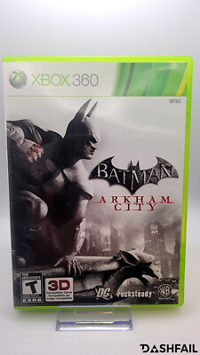 Batman Arkham City (Xbox 360, 2011) - No Manual
