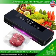 Commercial Vacuum Sealer Machine Seal a Meal Food Saver System With 30 Free Bags